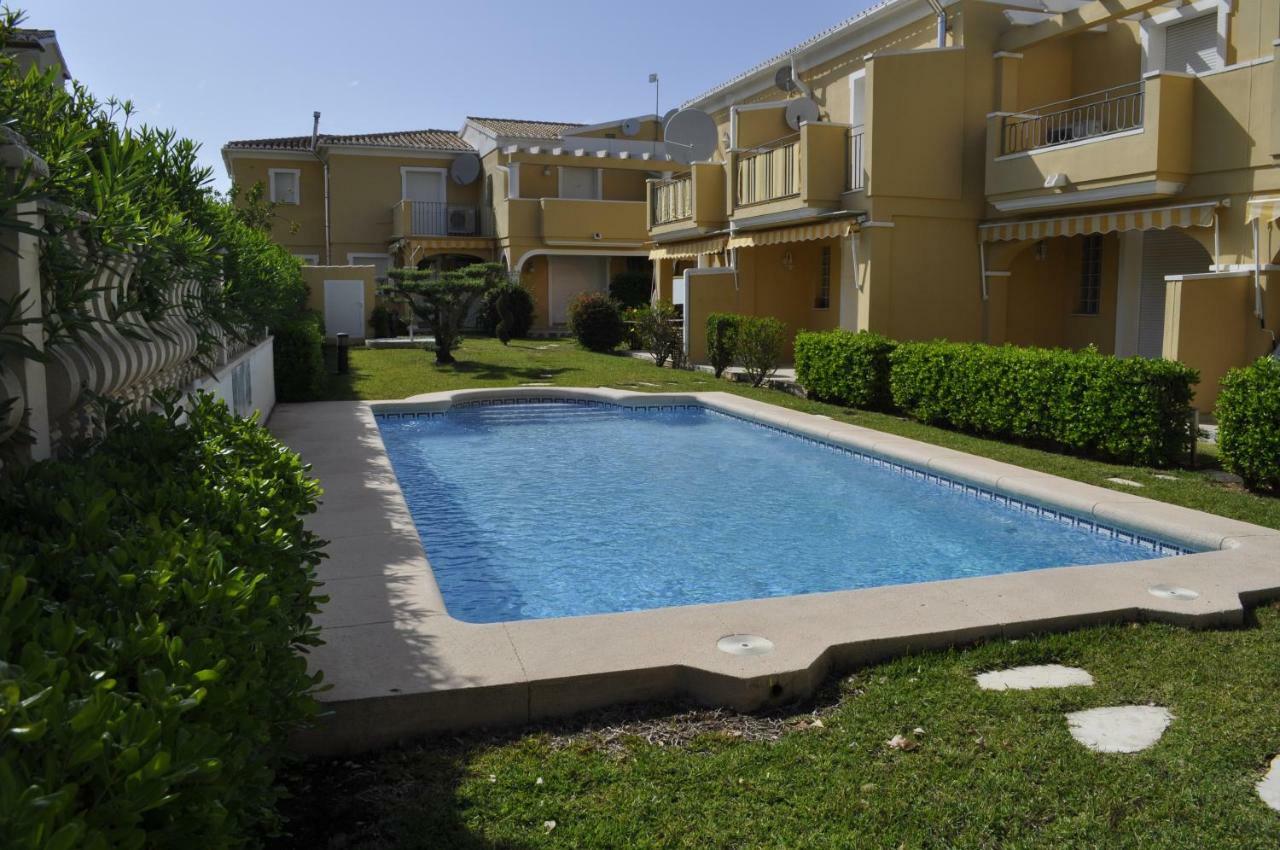 Acogedor Adosado Duplex Apartment Els Poblets Luaran gambar